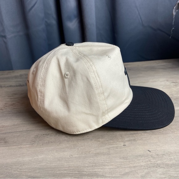 Black and Cream Adjustable Baseball Cap with 72, PAR hat - Picture 4 of 6